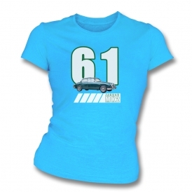 Jaguar Mark 2 1961 Womens Slim Fit T-Shirt