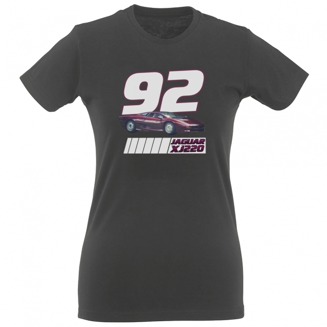 Jaguar XJ220 1992 Womens Slim Fit T-Shirt