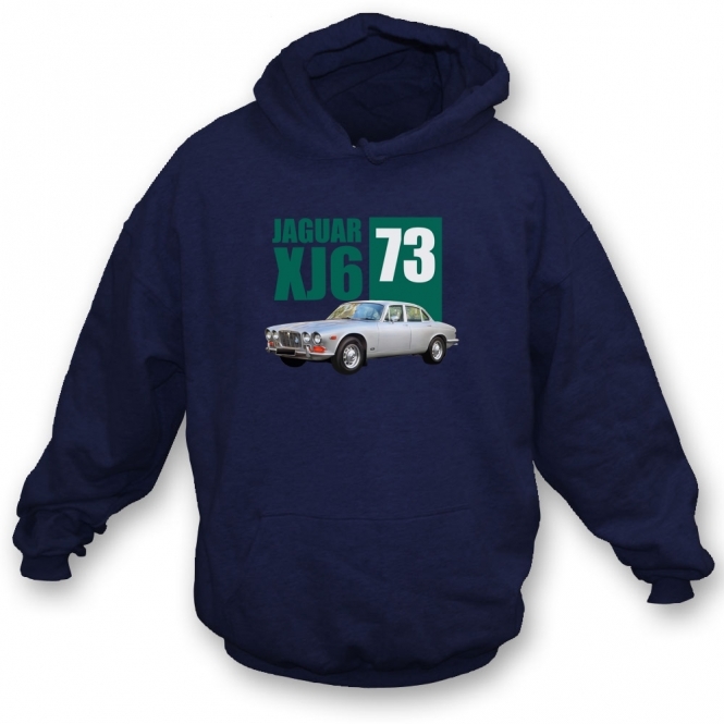 Jaguar XJ6 MKI 1973 Hooded Sweatshirt