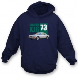 Jaguar XJ6 MKI 1973 Kids Hooded Sweatshirt