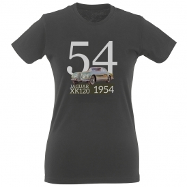 Jaguar XK120 1954 Womens Slim Fit T-Shirt
