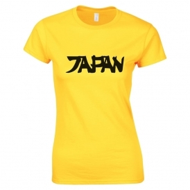 Japan (As Worn By John Lennon, Beatles) Organic Womens Slim Fit T-Shirt