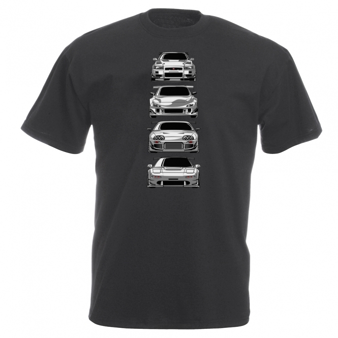 Japanese Cars Vintage Wash T-Shirt