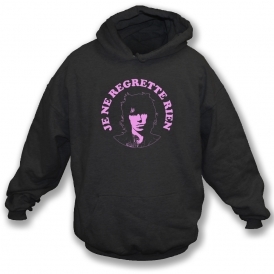 Je Ne Regrette Rien (Keith Richards) Hooded Sweatshirt