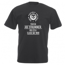 Joe Strummer Rock Against The Rich Tour 88 Vintage Wash T-Shirt