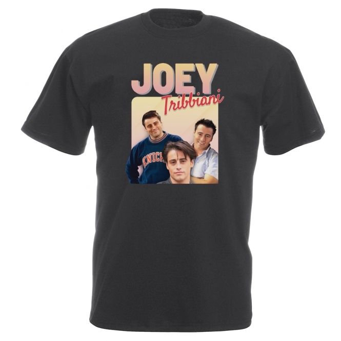 Joey Tribbiani Collage (F.R.I.E.N.D.S Influenced) Vintage Wash T-Shirt