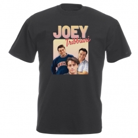 Joey Tribbiani Collage (F.R.I.E.N.D.S Influenced) Vintage Wash T-Shirt