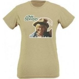 John Denver's (As Worn By Roger Waters, Pink Floyd) Womens Slim Fit T-Shirt