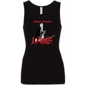 Johnny Thunders - L.A.M.F. Womens Baby Rib Tank Top
