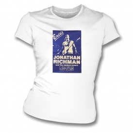 Jonathan Richman And The Modern Lovers Eric's Gig Poster Organic Womens Slim Fit T-Shirt