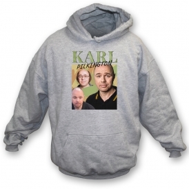 Karl Pilkington Collage Hooded Sweatshirt