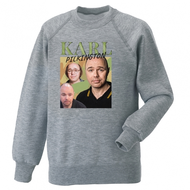 Karl Pilkington Collage Sweatshirt