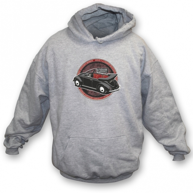 Karmann Karosserie Kabriolett 4 Sitzer Kids Hooded Sweatshirt