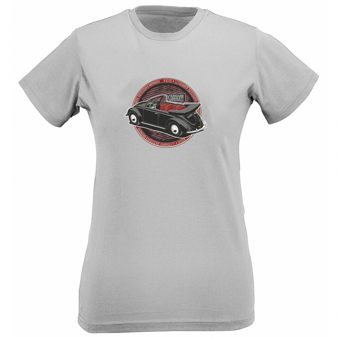 Karmann Karosserie Kabriolett 4 Sitzer Womens Slim Fit T-Shirt