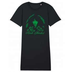 Kate Bush Photo Womens Organic T-Shirt Dress