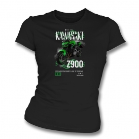 Kawasaki Z900 Organic Womens Slim Fit T-Shirt
