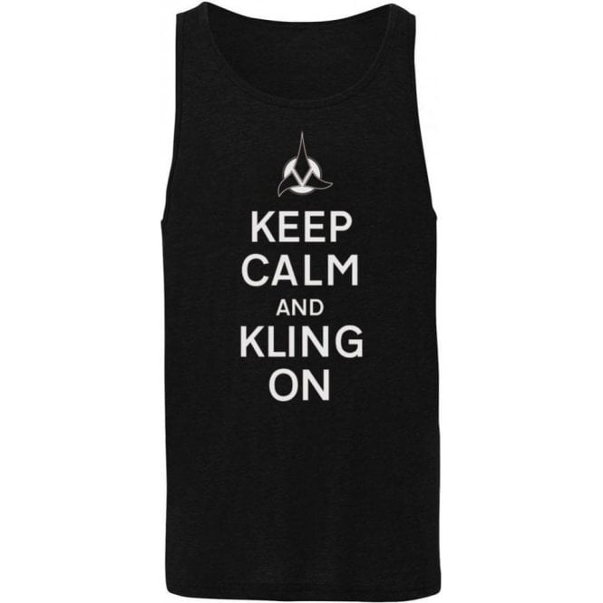 Keep Calm And Kling On Mens Tank Top