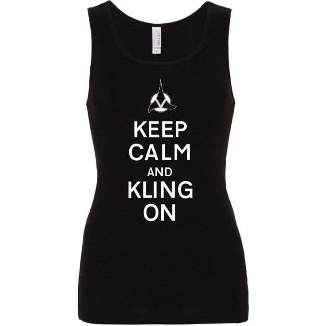 Keep Calm And Kling On Womens Tank Top