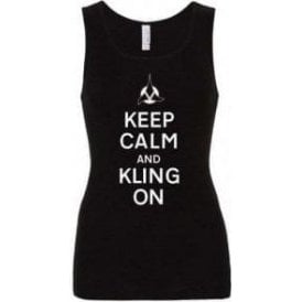 Keep Calm And Kling On Womens Tank Top