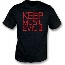 Keep Music Evil (As Worn By Joey Ramone, Ramones) T-Shirt