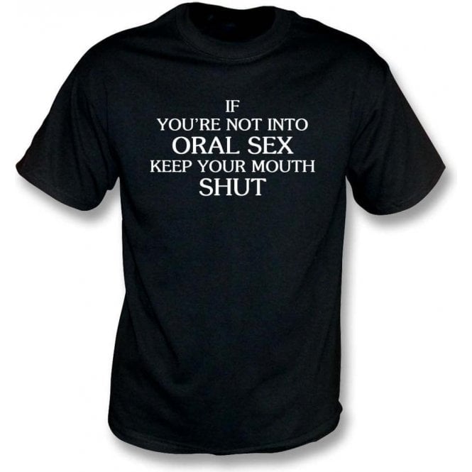 Keep Your Mouth Shut (As Worn By John Bonham, Led Zeppelin) T-Shirt