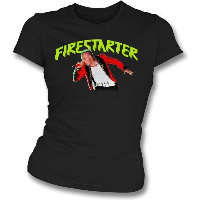 Keith Flint - Firestarter (The Prodigy) Womens Slim Fit T-Shirt