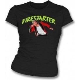 Keith Flint - Firestarter (The Prodigy) Womens Slim Fit T-Shirt