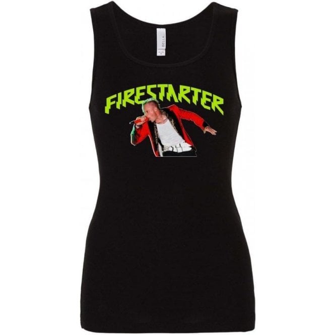 Keith Flint - Firestarter (The Prodigy) Womens Baby Rib Tank Top