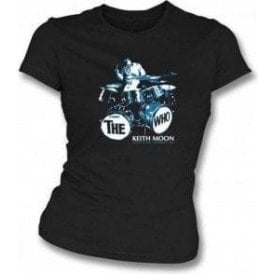 Keith Moon Girl's Slim-Fit T-shirt