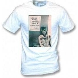 Keith Richards "A Drug Free America" Photo T-shirt