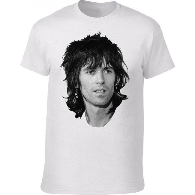 Keith Richards Face (As Worn By Patti Smith) T-Shirt