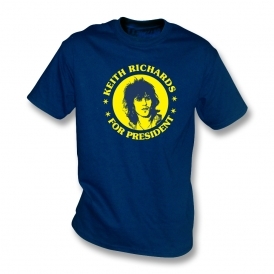 Keith Richards For President Organic T-Shirt