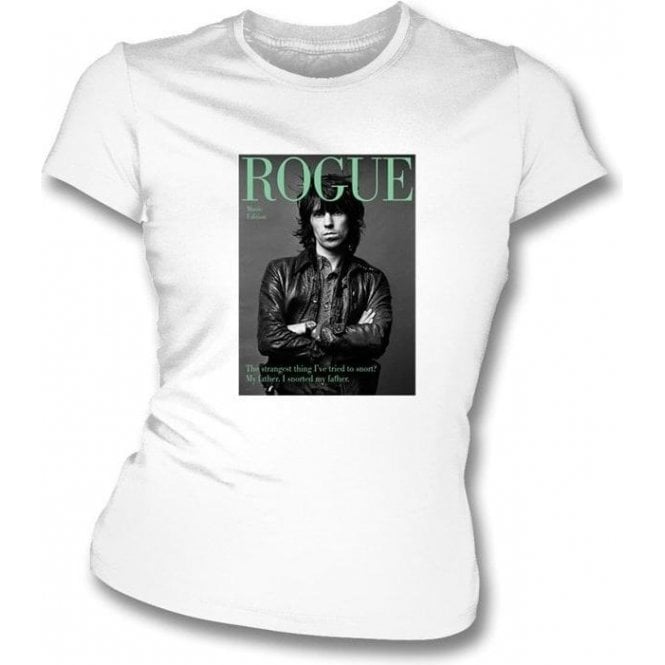 Keith Richards Rogue Womens Slim Fit T-Shirt
