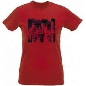 Keith Richards Stripes Womens Slim Fit T-Shirt