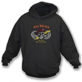 Kill 'Em All (As Worn By Johnny Ramone, Ramones) Hooded Sweatshirt