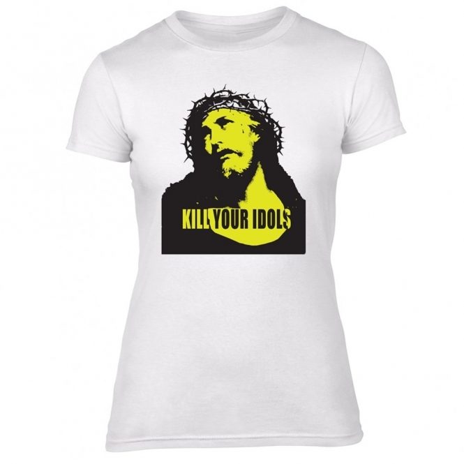 Kill Your Idols (As Worn By Axl Rose, Guns N' Roses) Womens Organic Slim Fit T-Shirt