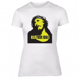 Kill Your Idols (As Worn By Axl Rose, Guns N' Roses) Womens Organic Slim Fit T-Shirt