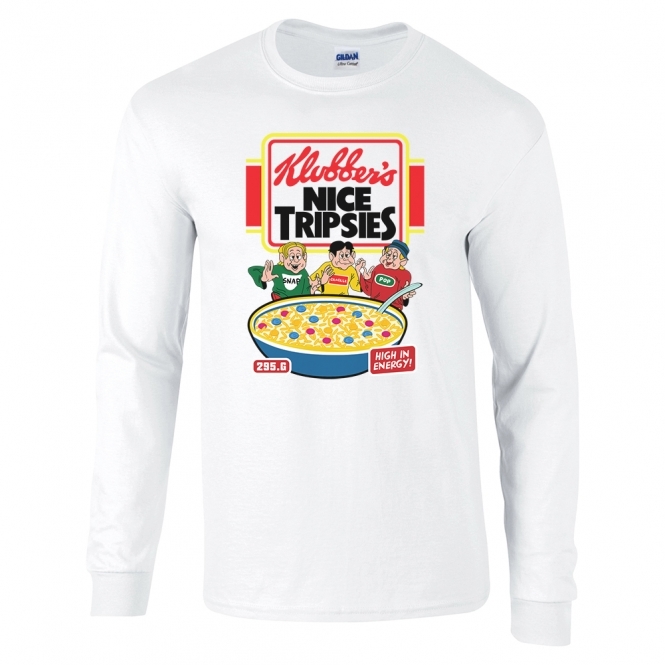 Klubber's Nice Tripsies Original Rave Design Long Sleeve T-Shirt