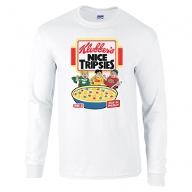 Klubber's Nice Tripsies Original Rave Design Long Sleeve T-Shirt