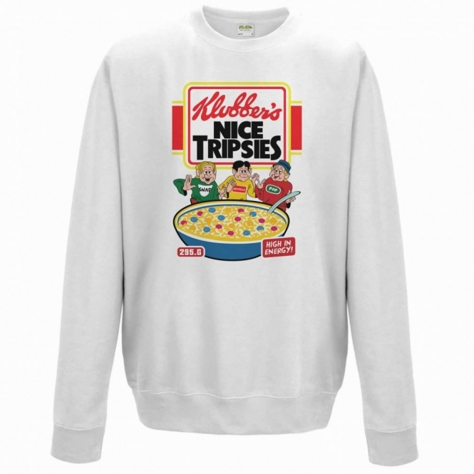 Klubber's Nice Tripsies Original Rave Design Organic Sweatshirt