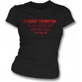 Knightrider Foundation (Hasselhoff) Womens Slim Fit T-Shirt