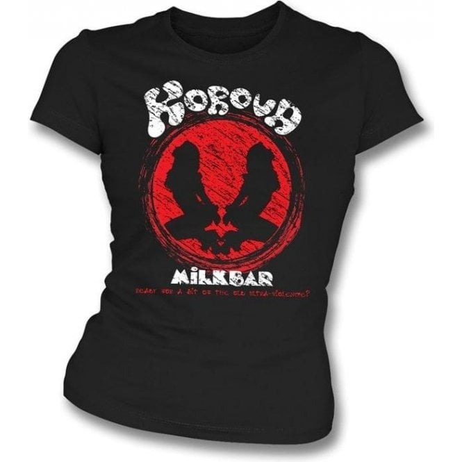 Korova Milk Bar (Inspired By A Clockwork Orange) Womens Slimfit T-shirt