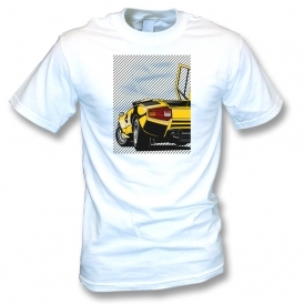 Lamborghini Countash (Rear View) Kids T-Shirt