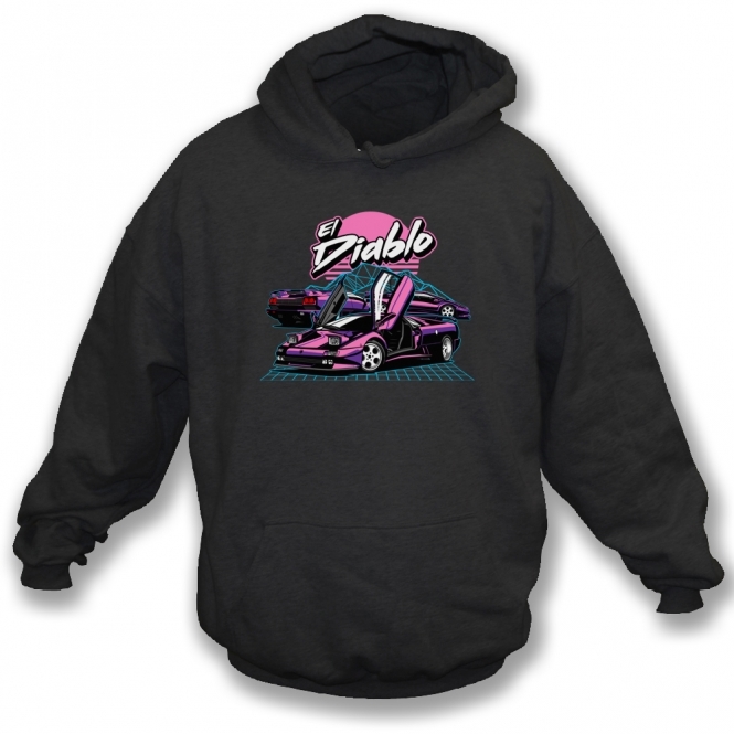 Lamborghini Diablo "El Diablo" Hooded Sweatshirt