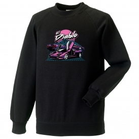 Lamborghini Diablo "El Diablo" Kids Sweatshirt