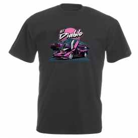 Lamborghini Diablo "El Diablo" Vintage Wash T-Shirt