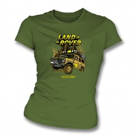 Land Rover Defender 110 (Trophy Version) Womens Slim Fit T-Shirt