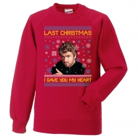 Last Christmas I Gave You My Heart (George Michael Influenced) Christmas Jumper