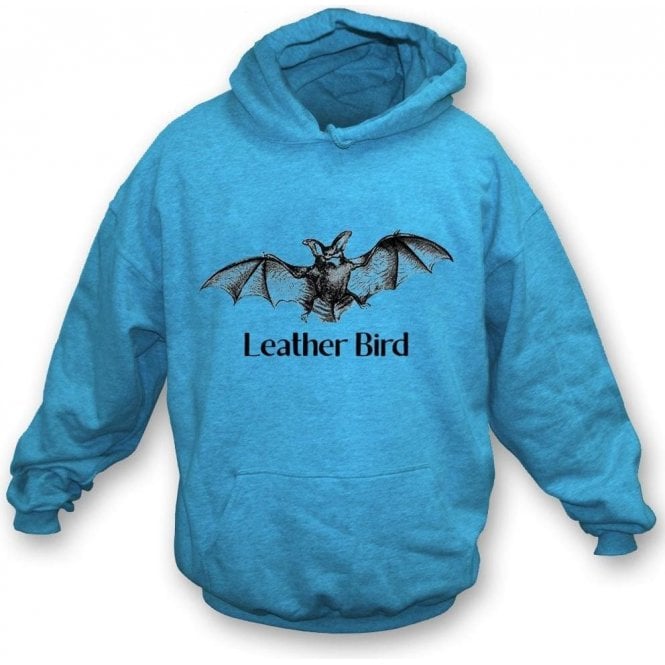 Leather Bird Hooded Sweatshirt