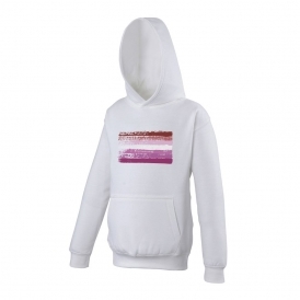 Lesbian Flag Organic Hooded Sweatshirt